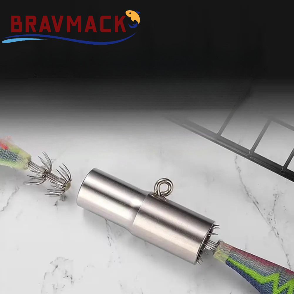 Fishing Hook Stainless Steel - BRAVMACK Correttore per ami da pesca,