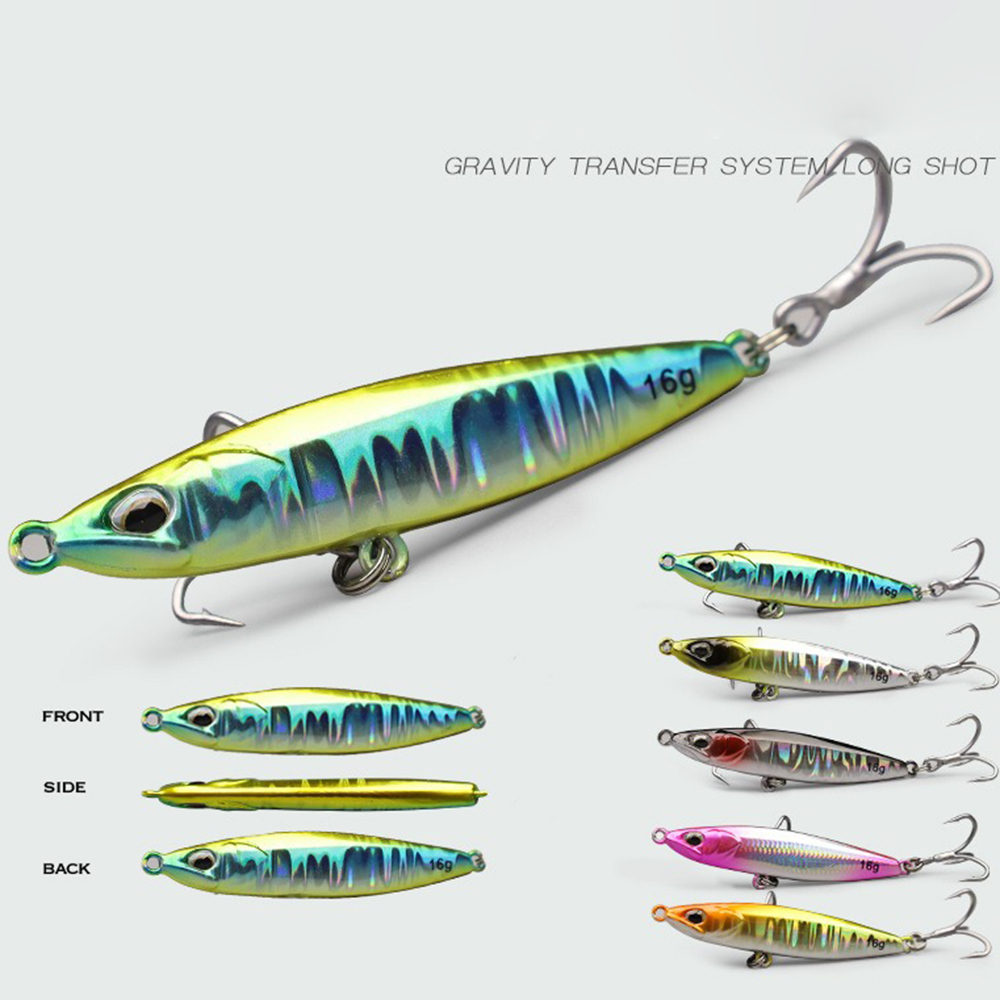 Fishing Hook Treble - Esche Artificiali da Jigging in Metallo