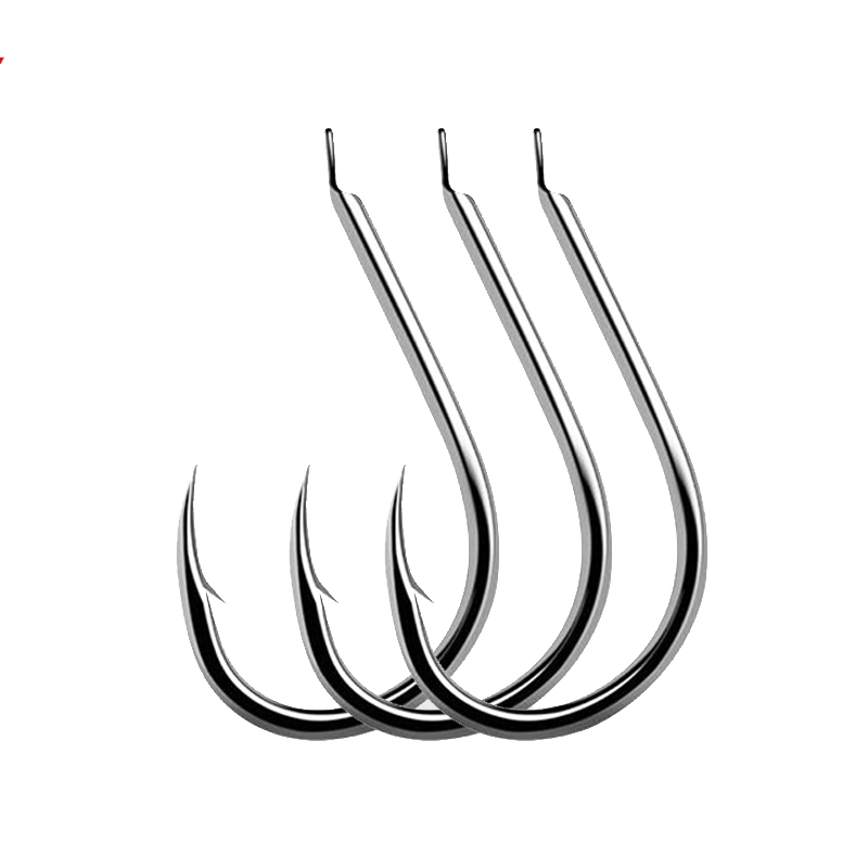 Fishing Hook Barbless - 100 pz/lotto 7 dimensioni spinato ami