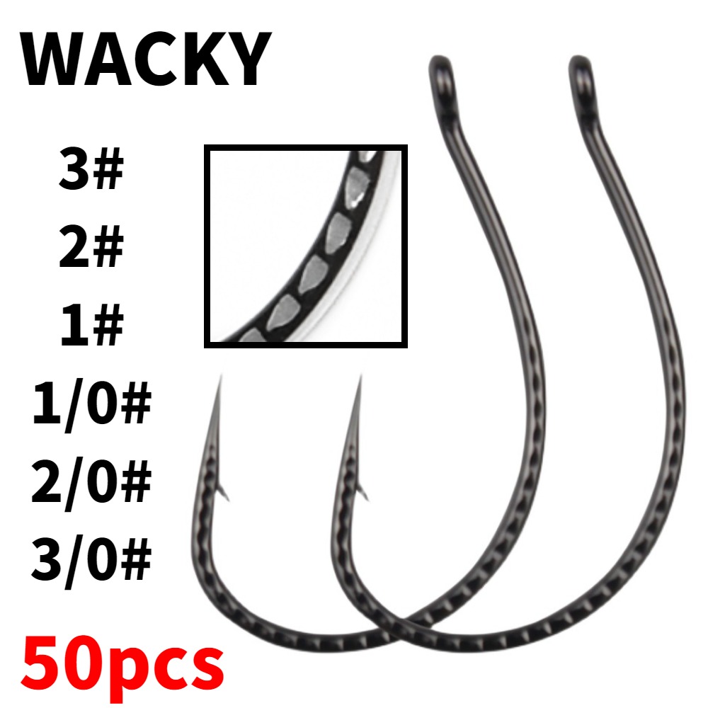 Fishing Hook Assortment - 50 pezzi ganci stravaganti acciaio ad