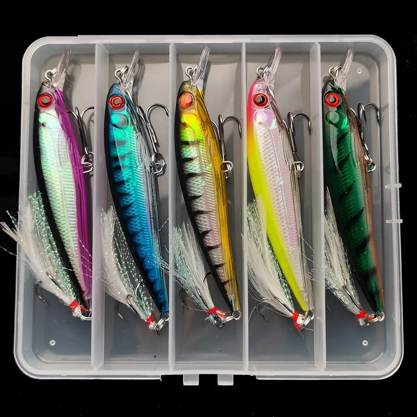 Fishing Hook - 5 pz/scatola Laser 3D Eyes Bionic