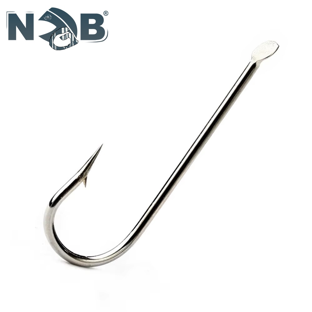 Fishing Hook Assortment - NGB Gancio rotondo piatto in acciaio