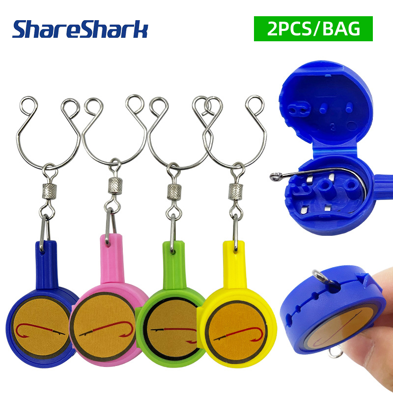 Fishing Hook Stainless Steel - ShareShark 2 pz/busta Strumento per Annodare