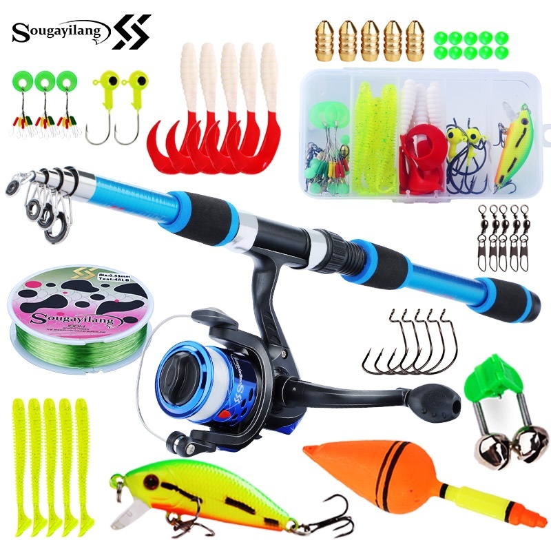 Fishing Hook - Sougayilang Set di canne da pesca
