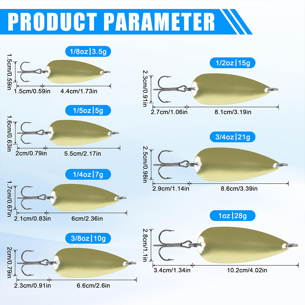 5 pezzi cucchiai da pesca esch - Fishing Hook Treble recensione e prezzo