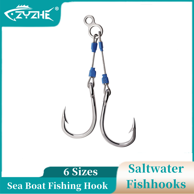 Amo da Pesca ZYZHE in Acciaio  - Fishing Hook Barbless recensione e prezzo