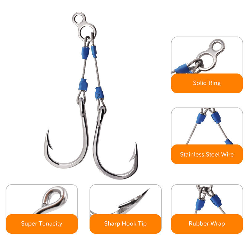 Amo da Pesca ZYZHE in Acciaio  - Fishing Hook Barbless recensione e prezzo