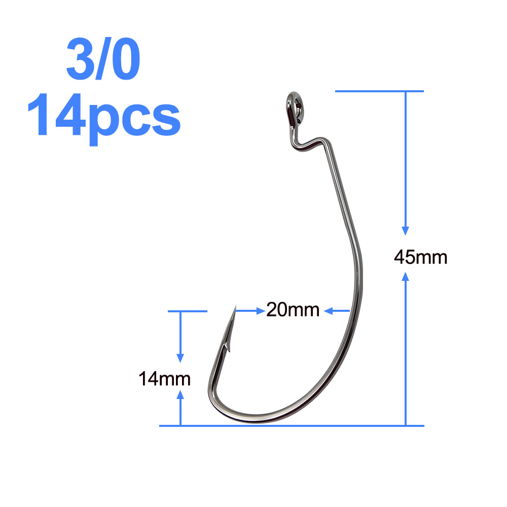 Amo da Pesca Offset ESFISHING  - Fishing Hook Size recensione e prezzo
