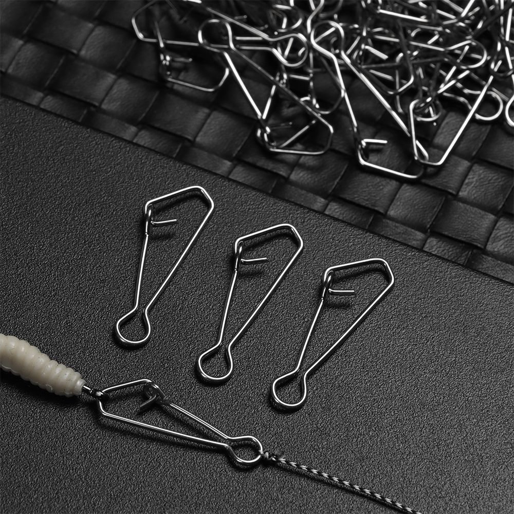 50 pz/pacco Fast Clip Lock Fis - Fishing Hook Stainless Steel recensione e prezzo