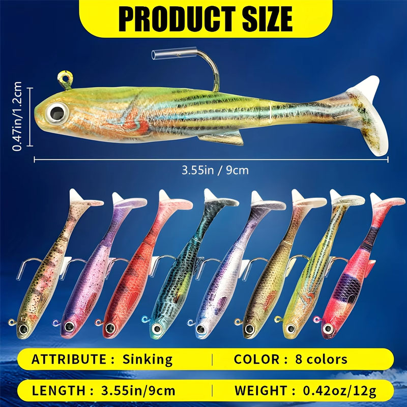 Esca per spigole preimpostate  - Fishing Hook Weedless recensione e prezzo