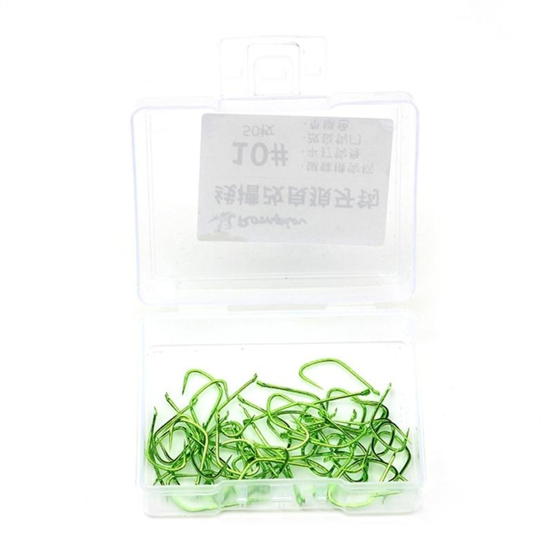 50 pezzi manico lungo piccoli  - Fishing Hook Circle recensione e prezzo
