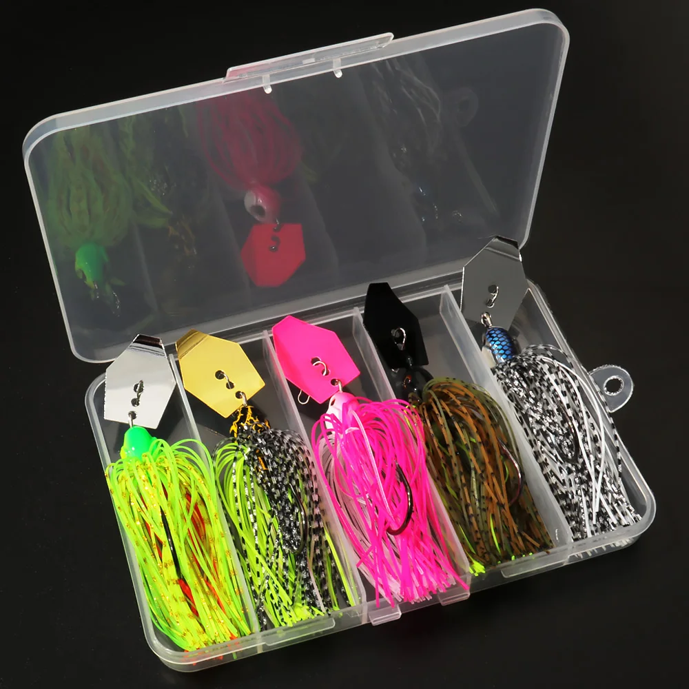Spinner Bait 7g/9g/12g/14g/21g - Fishing Hook Weedless recensione e prezzo