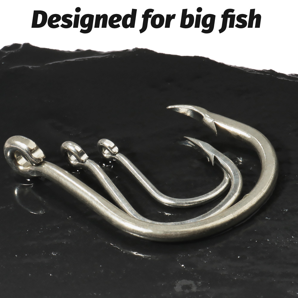 10PCS Grande Amo Da Pesce 1/0- - Fishing Hook Circle recensione e prezzo