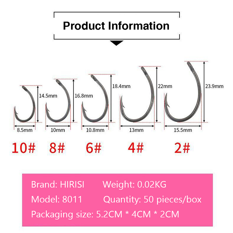 Nuovo Set di 50 Ami da Pesca H - Fishing Hook Box recensione e prezzo