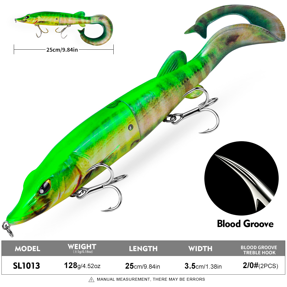 PROBEROS 1PC Esca Artificiale  - Fishing Hook Treble recensione e prezzo