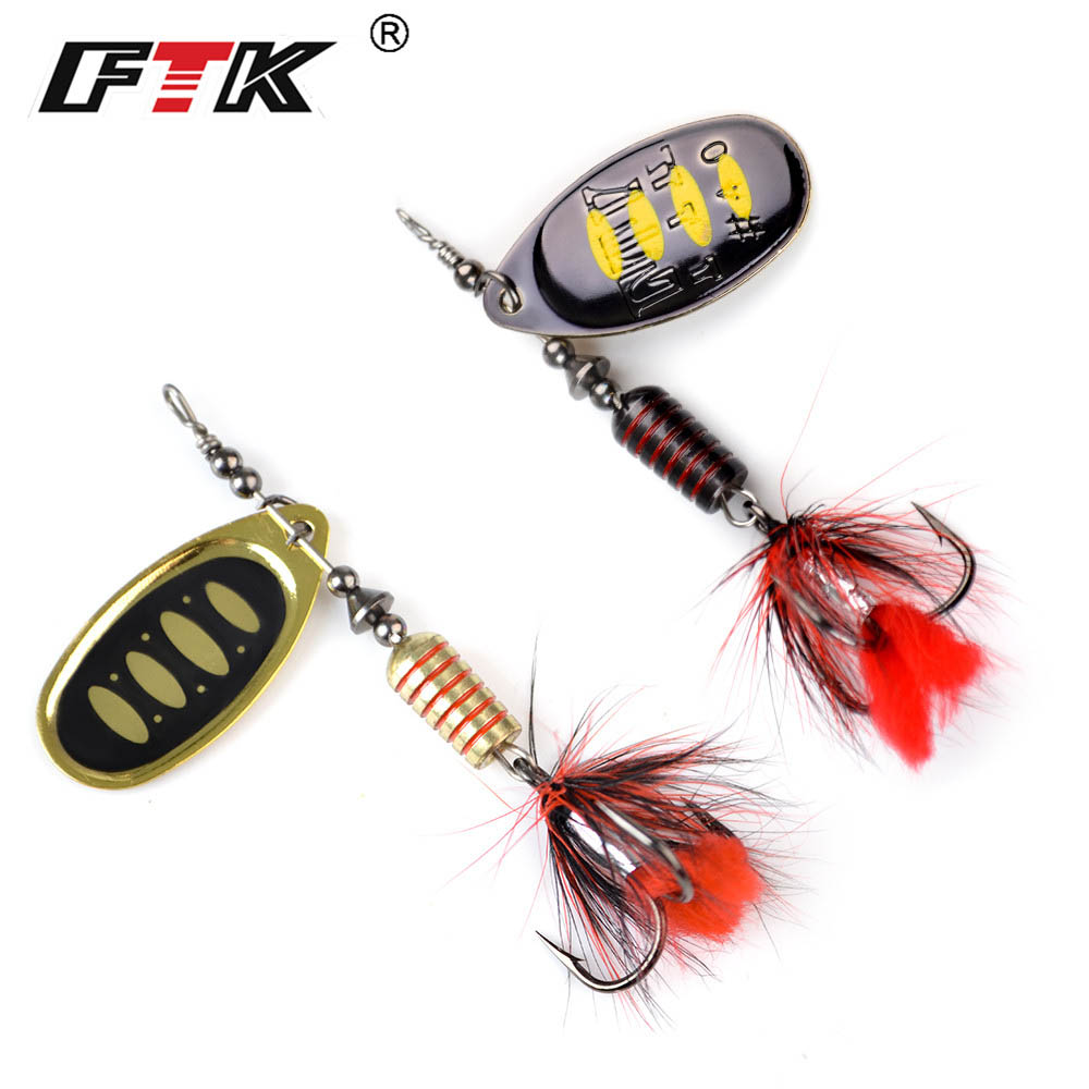 NGB 1 pz Spinner Bait Spoon Lu - Fishing Hook Treble recensione e prezzo